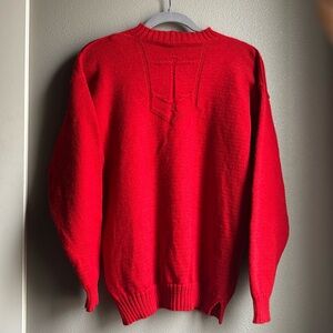 Sumerland Unisex Crew Neck Anchor Sweater, Size Medium.
